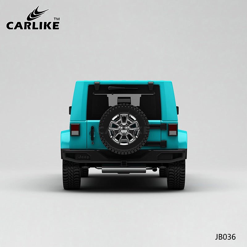 CARLIKE CL-JB036 Grey To Blue High-precision Printing Customized Car Vinyl Wrap - CARLIKE WRAP