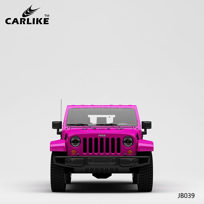 CARLIKE CL-JB039 Fuchsia To Black High-precision Printing Customized Car Vinyl Wrap - CARLIKE WRAP