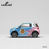 CARLIKE CL-KT012 Pattern Garfield Pink Pig High-precision Printing Customized Car Vinyl Wrap - CARLIKE WRAP