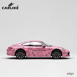 CARLIKE CL-KT021 Pattern Sesame Street High-precision Printing Customized Car Vinyl Wrap - CARLIKE WRAP