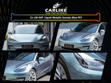 CARLIKE CL-LM-04P Liquid Metallic Somato Blue Vinyl PET Liner - CARLIKE WRAP