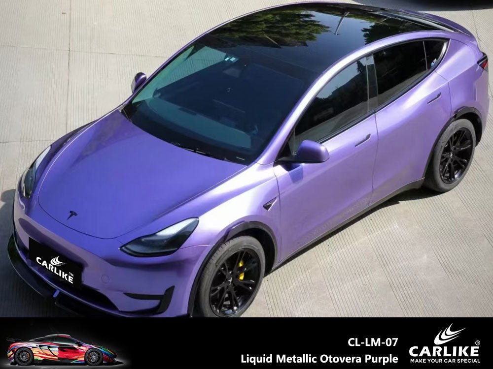 CARLIKE CL-LM-07 Liquid Metallic Otovera Purple Vinyl - CARLIKE WRAP