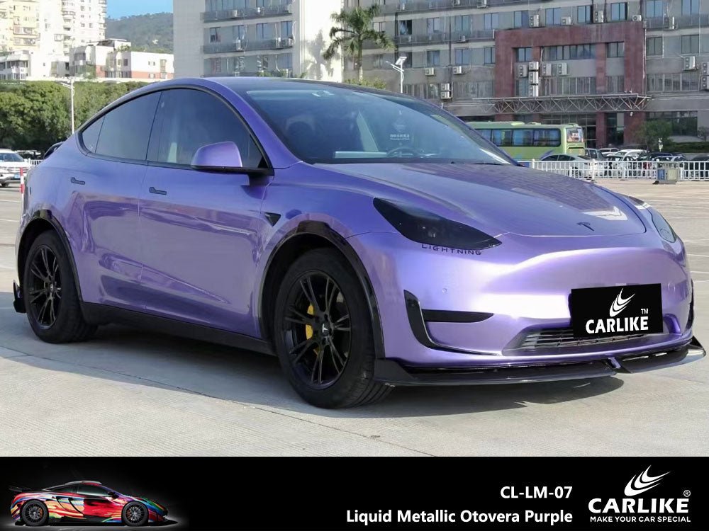 CARLIKE CL-LM-07 Liquid Metallic Otovera Purple Vinyl - CARLIKE WRAP
