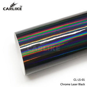 CARLIKE CL-LS-01 Chrome Laser Neo Holographic Black Vinyl