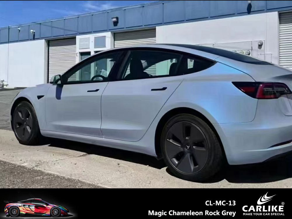 CARLIKE CL-MC-13 Magic Chameleon Rock Grey Vinyl - CARLIKE WRAP