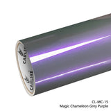 CARLIKE CL-MC-15P Magic Chameleon Grey Purple Vinyl (PET Air Release Paper) - CARLIKE WRAP