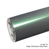 CARLIKE CL-MC-16 Magic Chameleon Grey Green Vinyl - CARLIKE WRAP