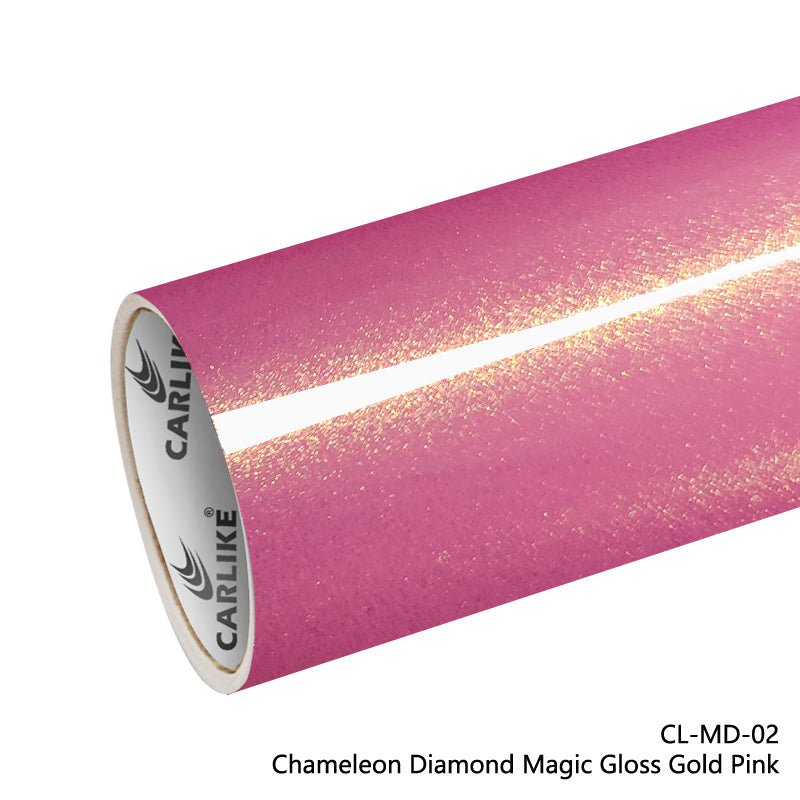Chameleon Diamond Magic Gloss Gold Pink Vinyl