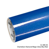 CARLIKE CL-MD-03 Chameleon Diamond Magic Gloss Blue Red Vinyl - CARLIKE WRAP