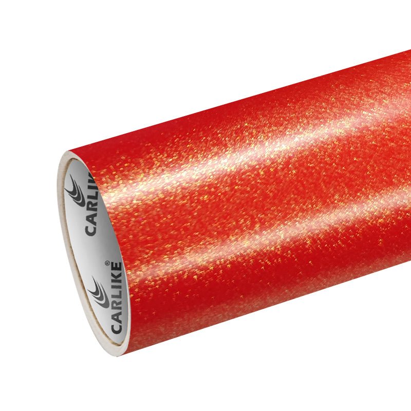 CARLIKE CL-MD-15 Chameleon Diamond Magic Matte Red Gold Vinyl - CARLIKE WRAP