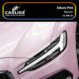 CARLIKE CL-MK-02 Macaron Sakura Pink Vinyl - CARLIKE WRAP