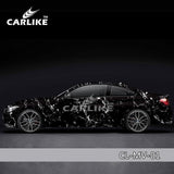 CARLIKE CL-MV-01 Printed Marble Black Vinyl Car Wrap - CARLIKE WRAP