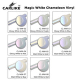 CARLIKE CL-MW-01 Magic Chameleon Gloss White to Gold Vinyl - CARLIKE WRAP