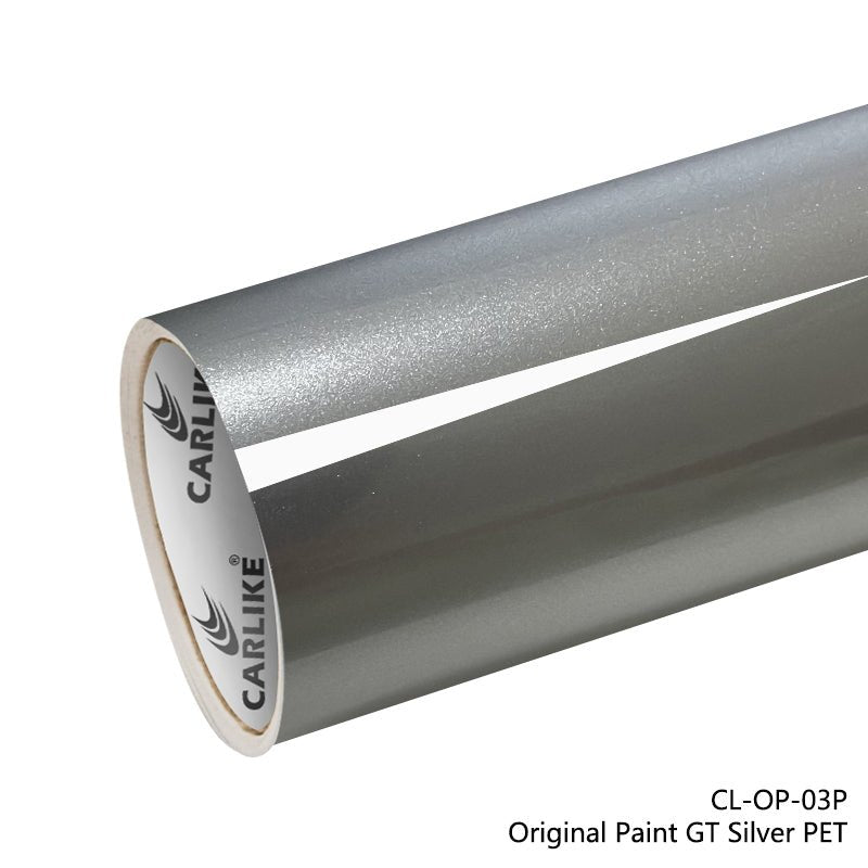 CARLIKE CL-OP-03P Original Paint GT Silver Vinyl PET Liner - CARLIKE WRAP
