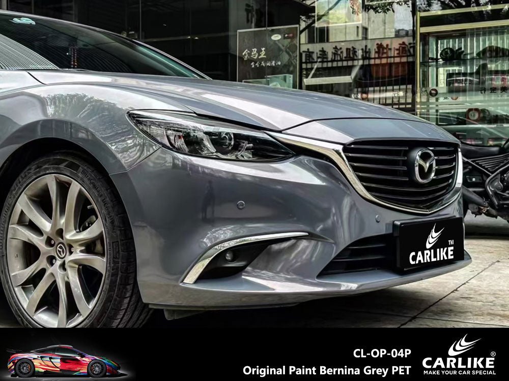 CARLIKE CL-OP-04P Original Paint Bernina Grey Vinyl PET Liner - CARLIKE WRAP