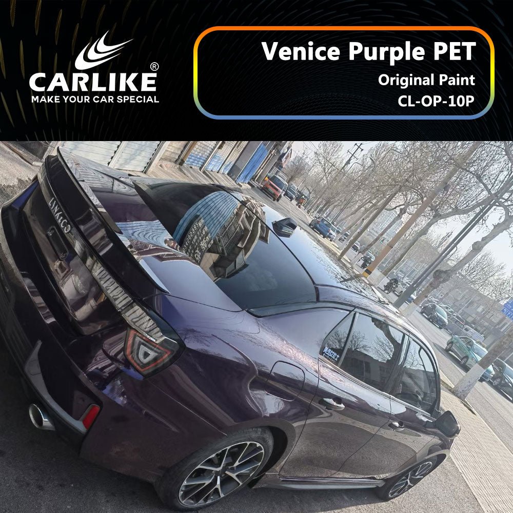 CARLIKE CL-OP-10P Original Paint Venice Purple Vinyl PET Liner - CARLIKE WRAP