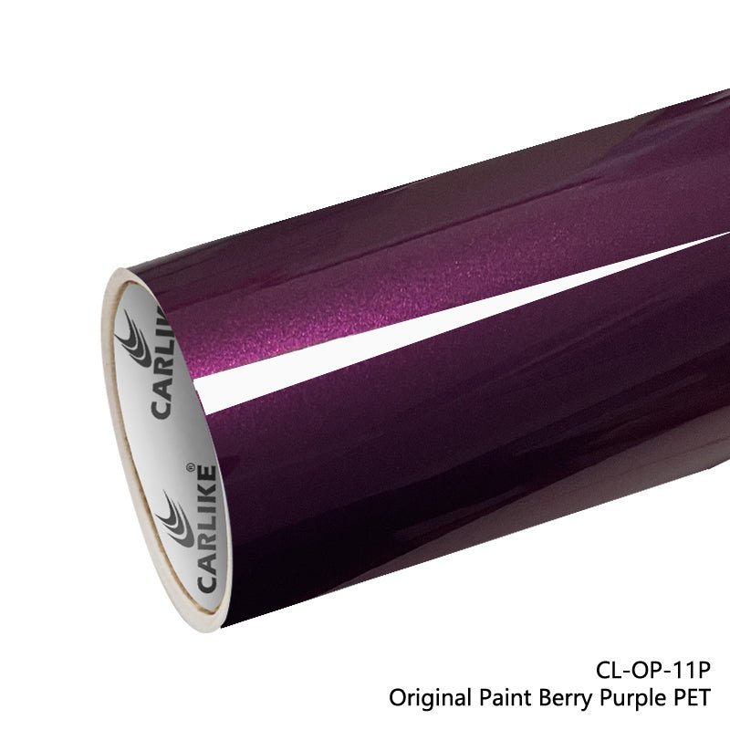 CARLIKE CL-OP-11P Original Paint Berry Purple Vinyl PET Liner - CARLIKE WRAP