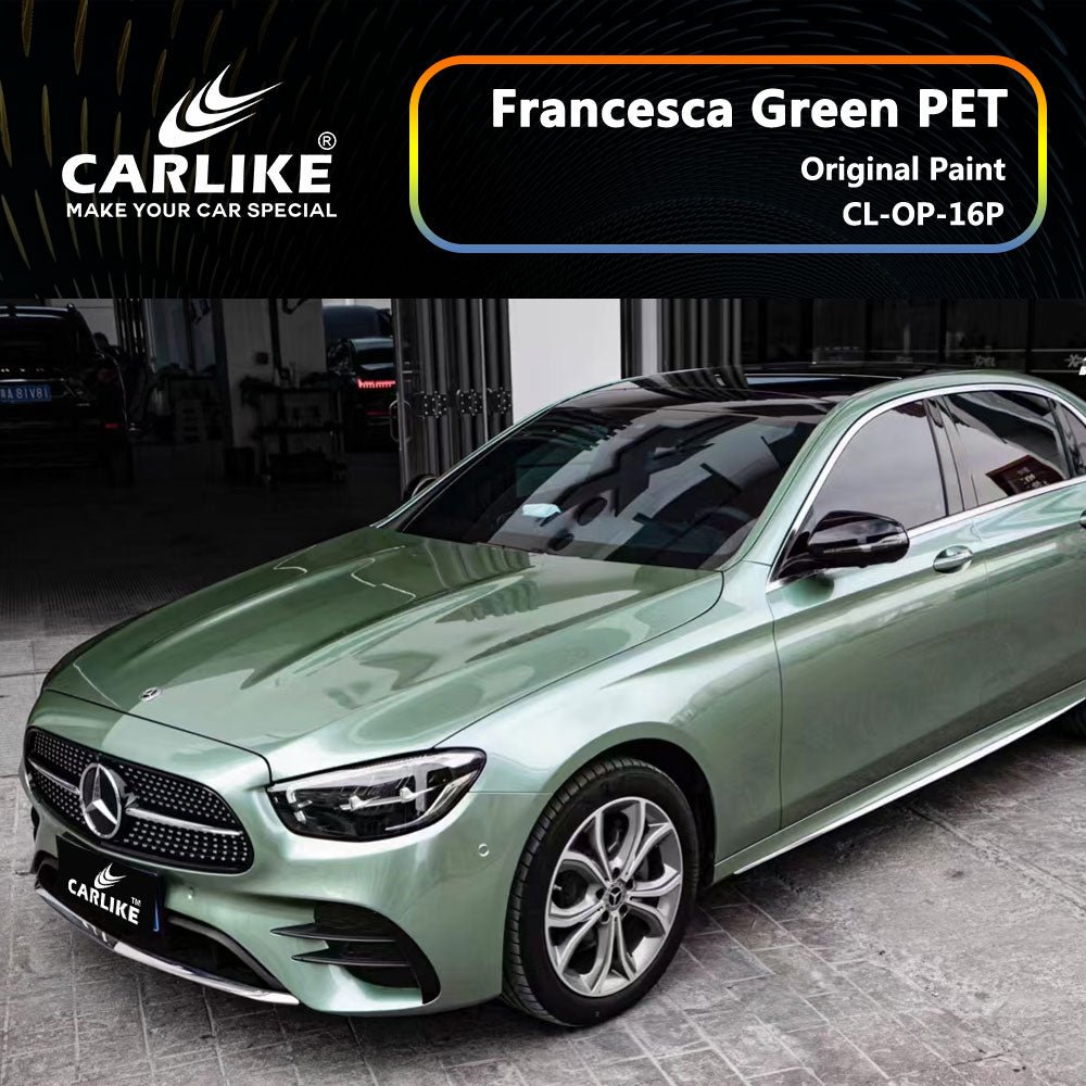 CARLIKE CL-OP-16P Original Paint Francesca Green PET Vinyl PET Liner - CARLIKE WRAP