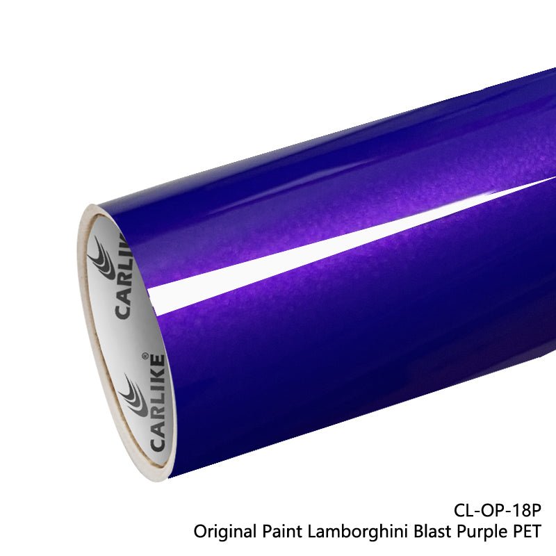 CARLIKE CL-OP-18P Original Paint Lamborghini Blast Purple Vinyl PET Liner - CARLIKE WRAP