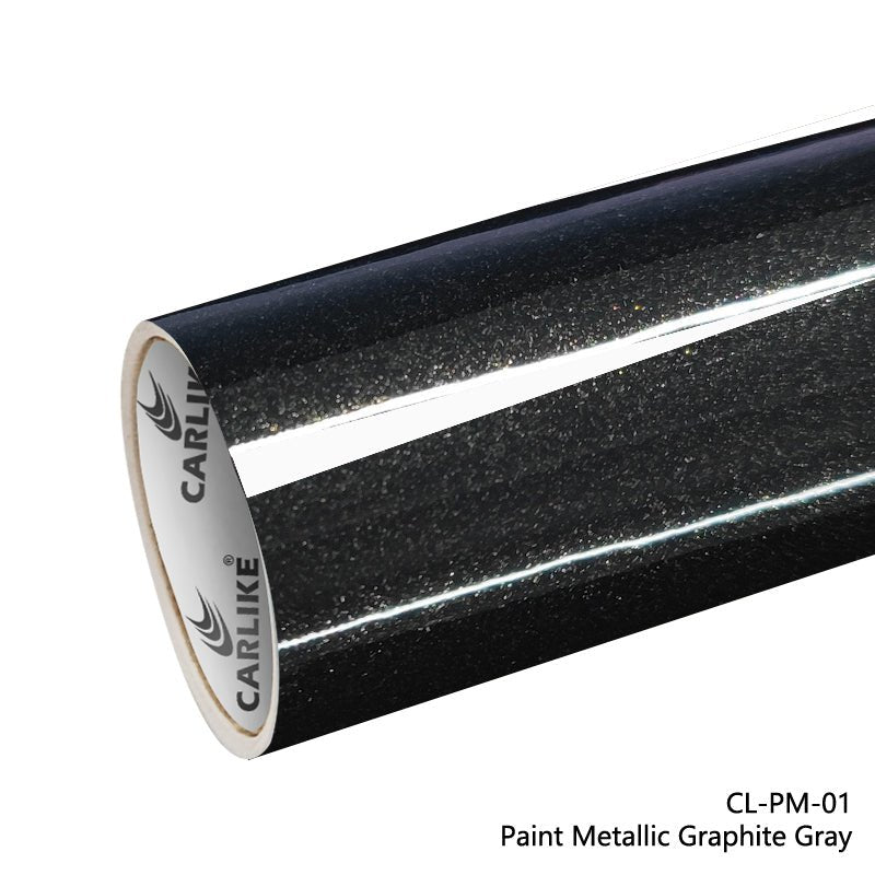 CARLIKE CL-PM-01 Paint Metallic Graphite Gray Vinyl - CARLIKE WRAP