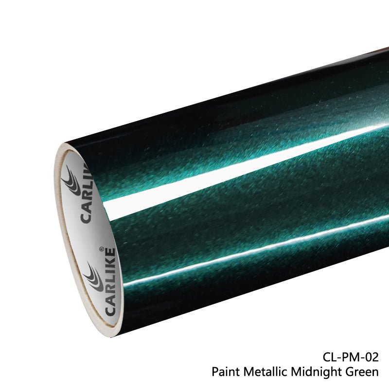 CARLIKE CL-PM-02 Paint Metallic Midnight Green Vinyl - CARLIKE WRAP