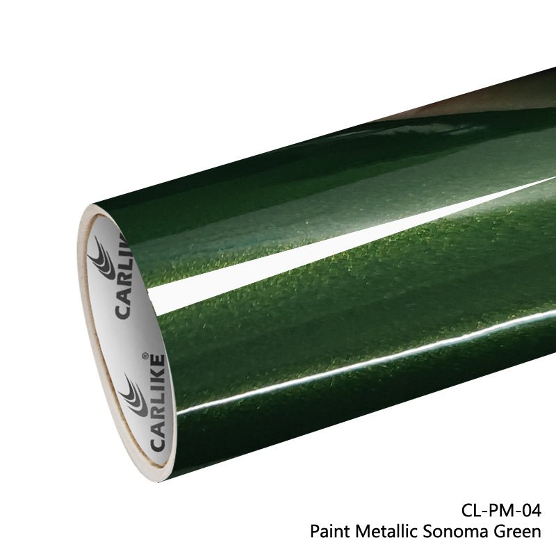 CARLIKE CL-PM-04 Paint Metallic Sonoma Green Vinyl - CARLIKE WRAP