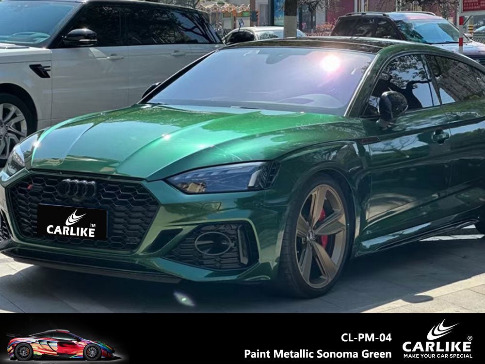 CARLIKE CL-PM-04 Paint Metallic Sonoma Green Vinyl - CARLIKE WRAP
