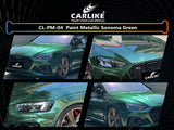 CARLIKE CL-PM-04P Paint Metallic Sonoma Green Vinyl PET Liner - CARLIKE WRAP