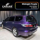 CARLIKE CL-PM-08 Paint Metallic Midnight Purple Vinyl - CARLIKE WRAP