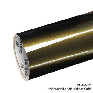 CARLIKE CL-PM-12 Paint Metallic Solar Eclipse Gold Vinyl - CARLIKE WRAP