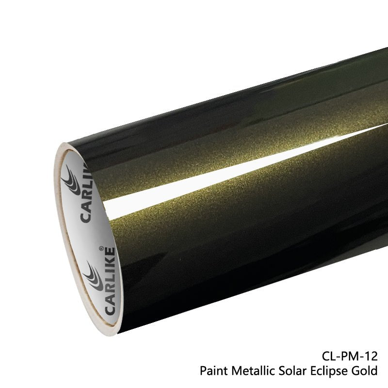 CARLIKE CL-PM-12P Paint Metallic Solar Eclipse Gold PET - CARLIKE WRAP
