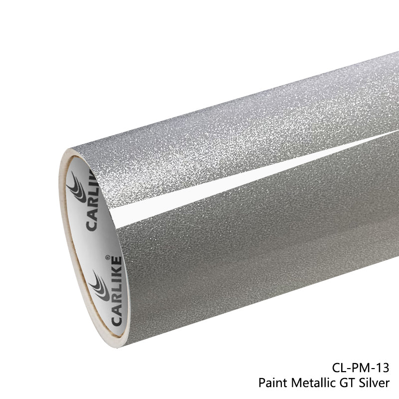 CARLIKE CL-PM-13 Paint Metallic GT Silver Vinyl - CARLIKE WRAP