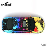CARLIKE CL-PM005 Colorful Splash-ink High-precision Printing Customized Car Vinyl Wrap - CARLIKE WRAP