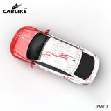 CARLIKE CL-PM013 Blood Stained Splash-ink High-precision Printing Customized Car Vinyl Wrap - CARLIKE WRAP
