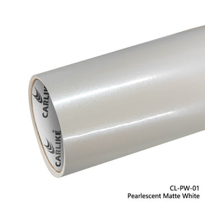 CARLIKE CL-PW-01 Pearlescent Matte White Vinyl