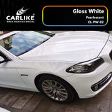 CARLIKE CL-PW-02 Pearlescent Gloss White Vinyl - CARLIKE WRAP
