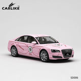 CARLIKE CL-SD006 Pattern Pink Pig Painting High-precision Printing Customized Car Vinyl Wrap - CARLIKE WRAP