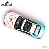 CARLIKE CL-SD015 Pattern Two-color Pink Pig High-precision Printing Customized Car Vinyl Wrap - CARLIKE WRAP