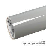 CARLIKE CL-SJ-03 Super Gloss Crystal Volcano Grey Vinyl - CARLIKE WRAP