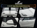 CARLIKE CL-SJ-03P Super Gloss Crystal Volcano Grey Vinyl PET Liner - CARLIKE WRAP