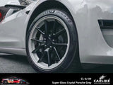 CARLIKE CL-SJ-04 Super Gloss Crystal Porsche Grey Vinyl - CARLIKE WRAP
