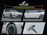 CARLIKE CL-SJ-04P Super Gloss Crystal Porsche Grey Vinyl PET Liner - CARLIKE WRAP