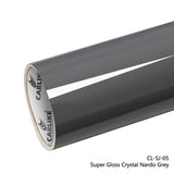 CARLIKE CL-SJ-05 Super Gloss Crystal Nardo Grey Vinyl - CARLIKE WRAP