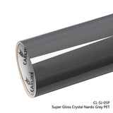 CARLIKE CL-SJ-05P Super Gloss Crystal Nardo Grey Vinyl PET Liner - CARLIKE WRAP