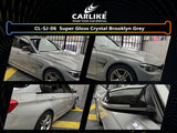 CARLIKE CL-SJ-06 Super Gloss Crystal Brooklyn Grey Vinyl - CARLIKE WRAP
