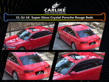 CARLIKE CL-SJ-16 Super Gloss Crystal Porsche Rouge Red Vinyl - CARLIKE WRAP