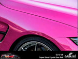 CARLIKE CL-SJ-18P Super Gloss Crystal Gem Red PET Vinyl PET Liner - CARLIKE WRAP