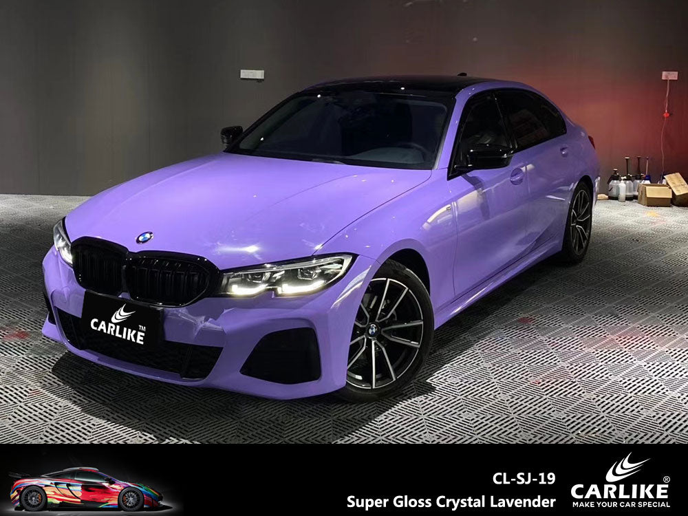 Super Gloss Crystal Lavender Vinyl PET Liner Factory Supply