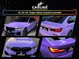 CARLIKE CL-SJ-19P Super Gloss Crystal Lavender Vinyl PET Liner - CARLIKE WRAP