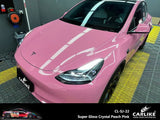 CARLIKE CL-SJ-22 Super Gloss Crystal Peach Pink Vinyl - CARLIKE WRAP